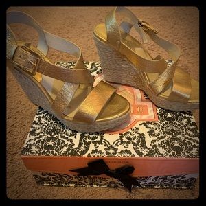 Mk Espadrille wedges